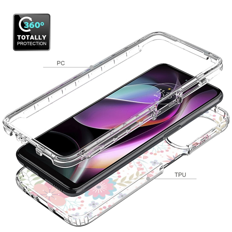For Motorola Moto G 5G (2022) Transparent Painted Phone Case