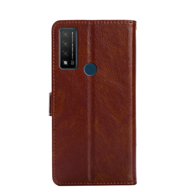 For TCL 20 R 5G/TCL Bremen/TCL 20 AX 5G Zipper Bag Leather Phone Case