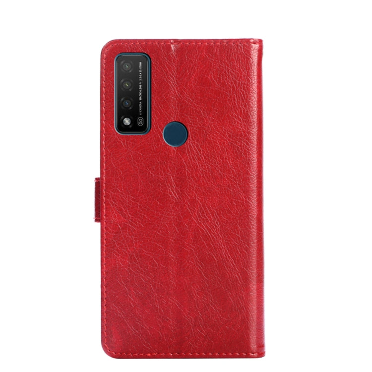 For TCL 20 R 5G/TCL Bremen/TCL 20 AX 5G Zipper Bag Leather Phone Case