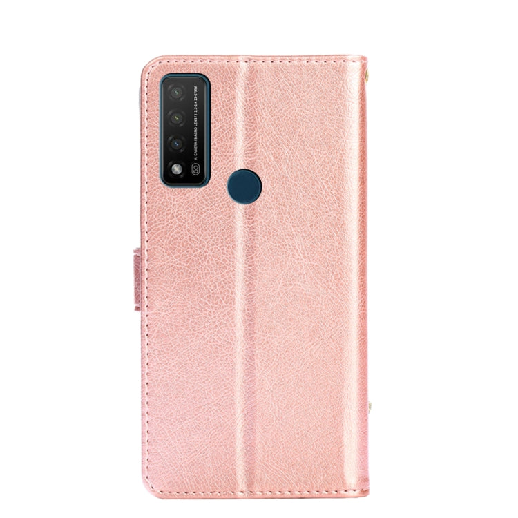For TCL 20 R 5G/TCL Bremen/TCL 20 AX 5G Zipper Bag Leather Phone Case