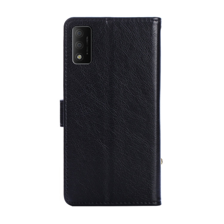 For TCL 30T/T603DL Zipper Bag Leather Phone Case