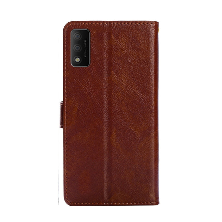 For TCL 30T/T603DL Zipper Bag Leather Phone Case