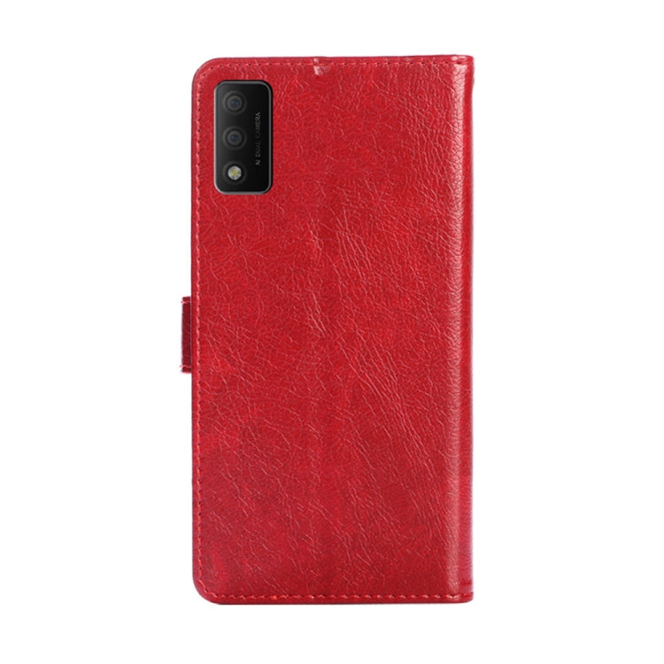 For TCL 30T/T603DL Zipper Bag Leather Phone Case