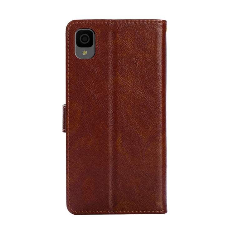 For TCL 30Z T602DL Zipper Bag Leather Phone Case
