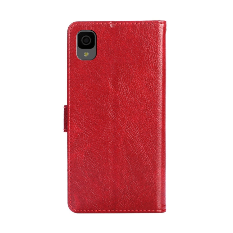 For TCL 30Z T602DL Zipper Bag Leather Phone Case