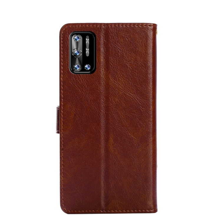 For DOOGEE N40 Pro Zipper Bag Leather Phone Case