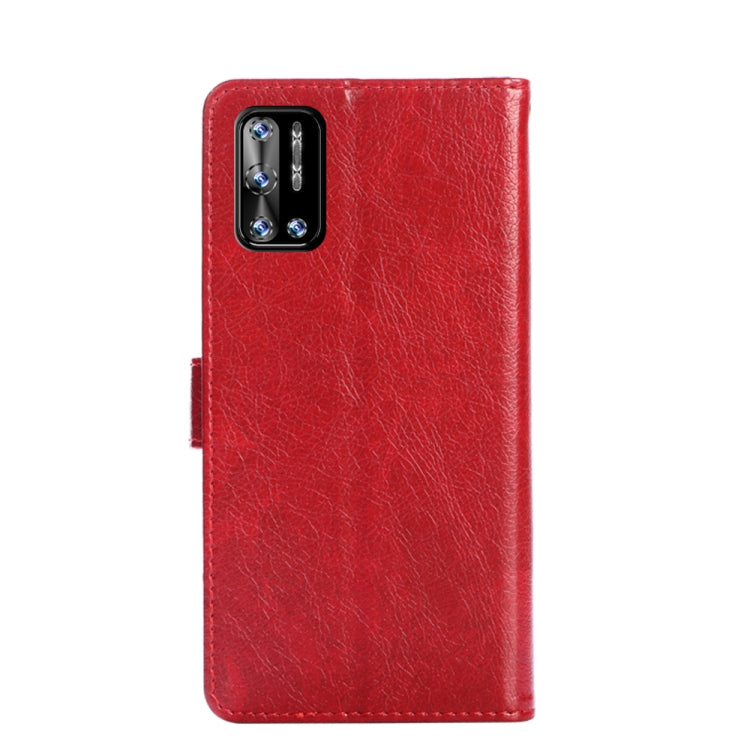 For DOOGEE N40 Pro Zipper Bag Leather Phone Case