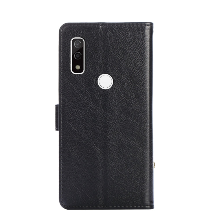 For Fujitsu ARROWS WE/F-51B Zipper Bag Leather Phone Case