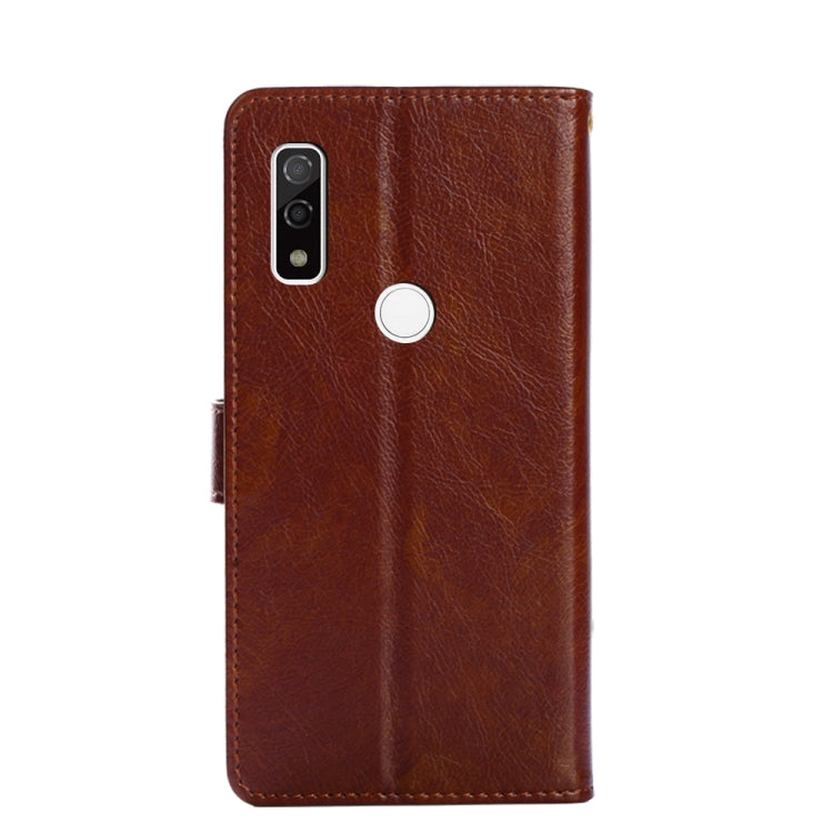 For Fujitsu ARROWS WE/F-51B Zipper Bag Leather Phone Case