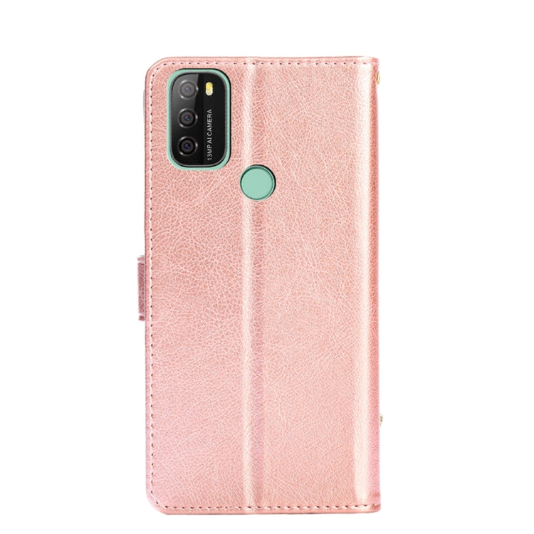 For Blackview A70 Zipper Bag Leather Phone Case