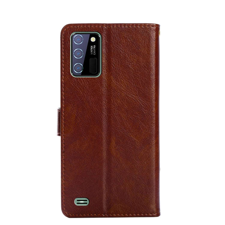 For OUKITEL C25 Zipper Bag Leather Phone Case