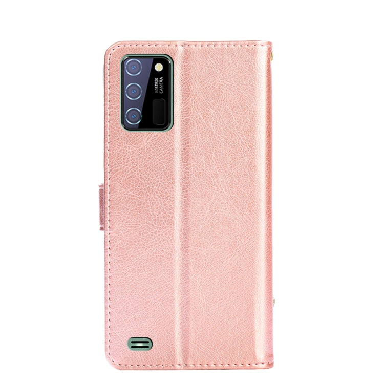 For OUKITEL C25 Zipper Bag Leather Phone Case