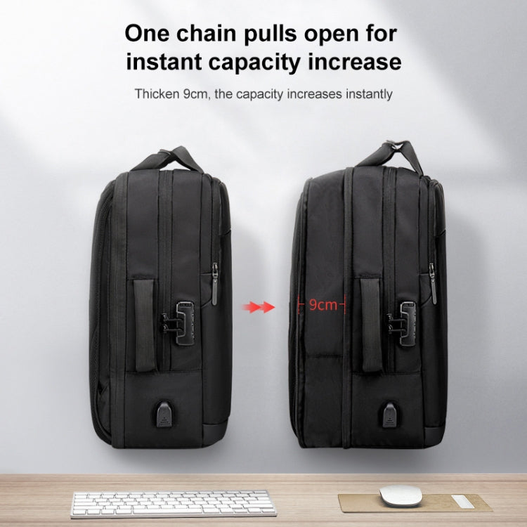 USB Rechargeable Anti-splashing Anti-theft Computer Backpack
