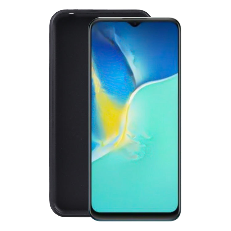 For vivo Y15s TPU Phone Case(Black)