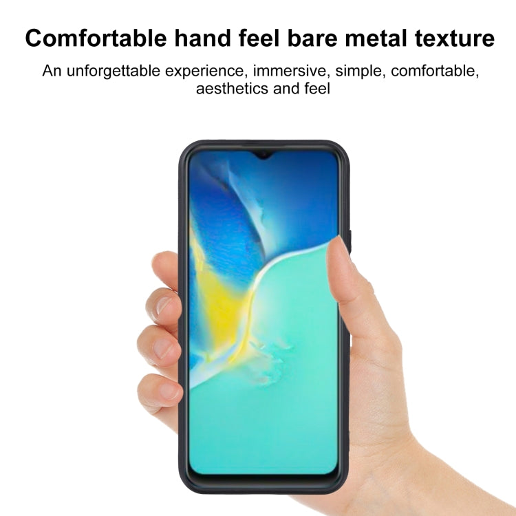 For vivo Y15s TPU Phone Case(Black)