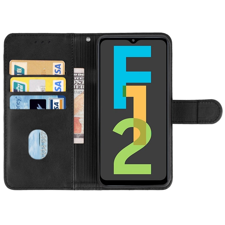 For Samsung Galaxy F12 Leather Phone Case