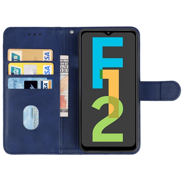 For Samsung Galaxy F12 Leather Phone Case