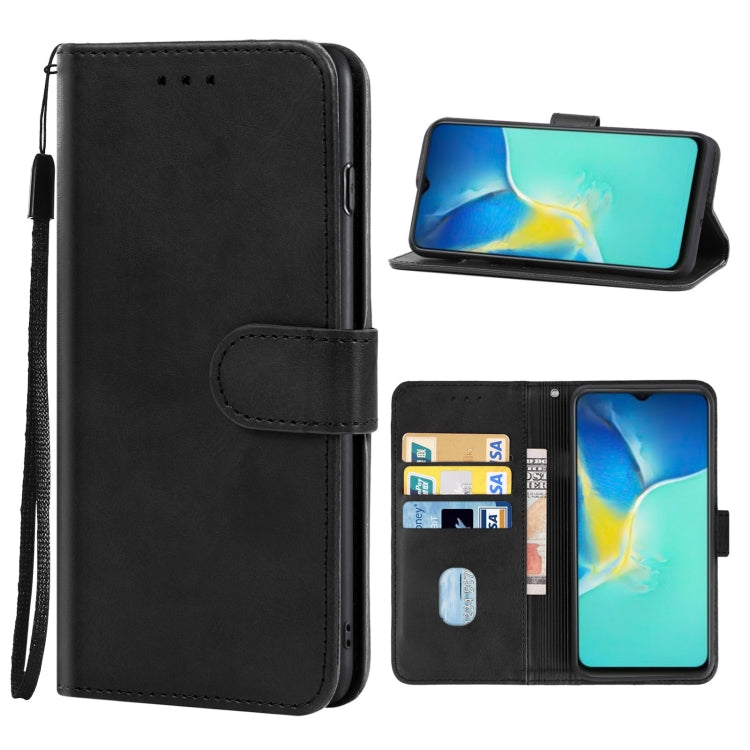For vivo Y15s Leather Phone Case