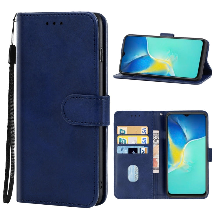 For vivo Y15s Leather Phone Case