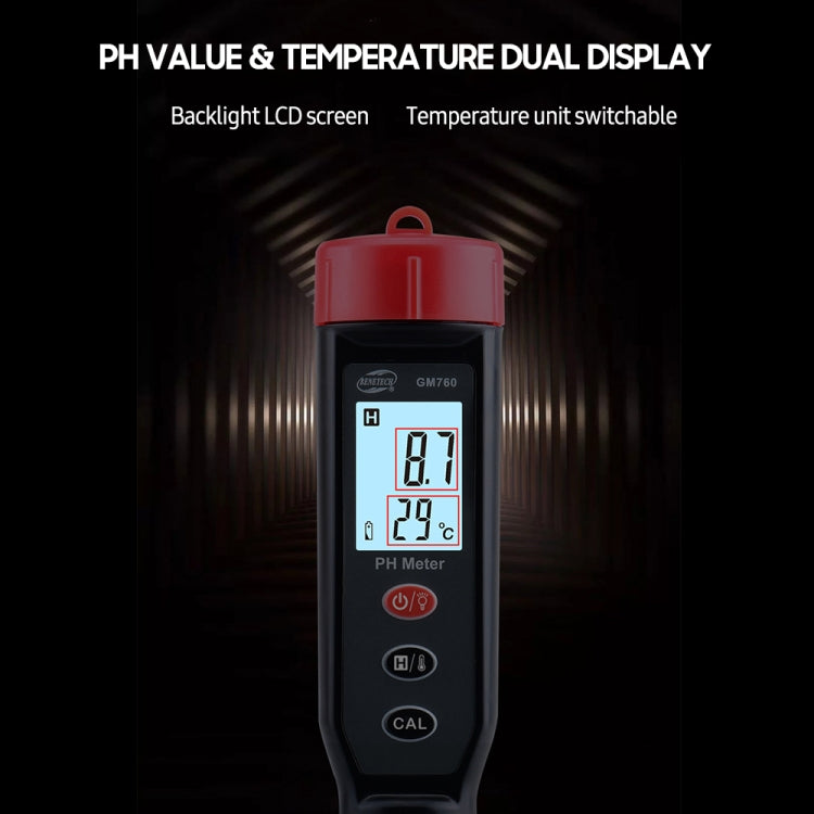 BENETECH GM760 Digital PH Meter Tester