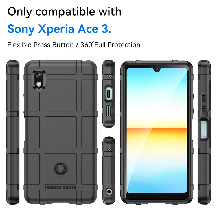 For Sony Xperia Ace 3 Full Coverage Shockproof TPU Case