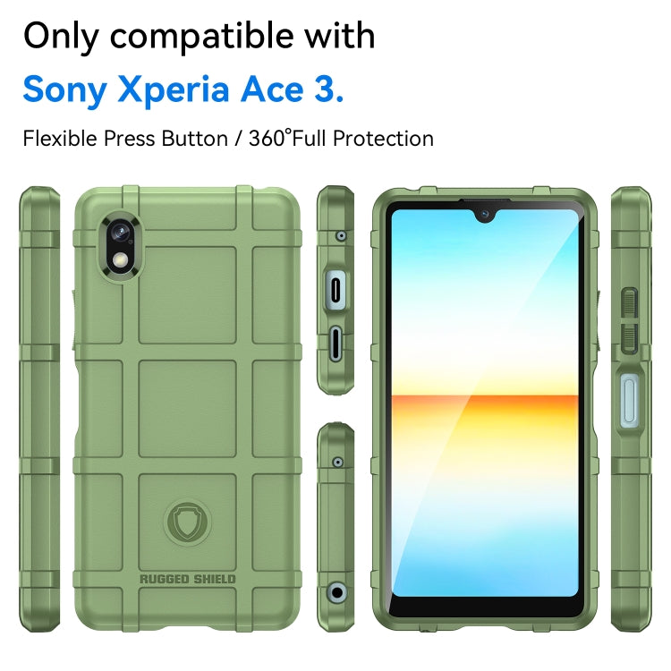 For Sony Xperia Ace 3 Full Coverage Shockproof TPU Case