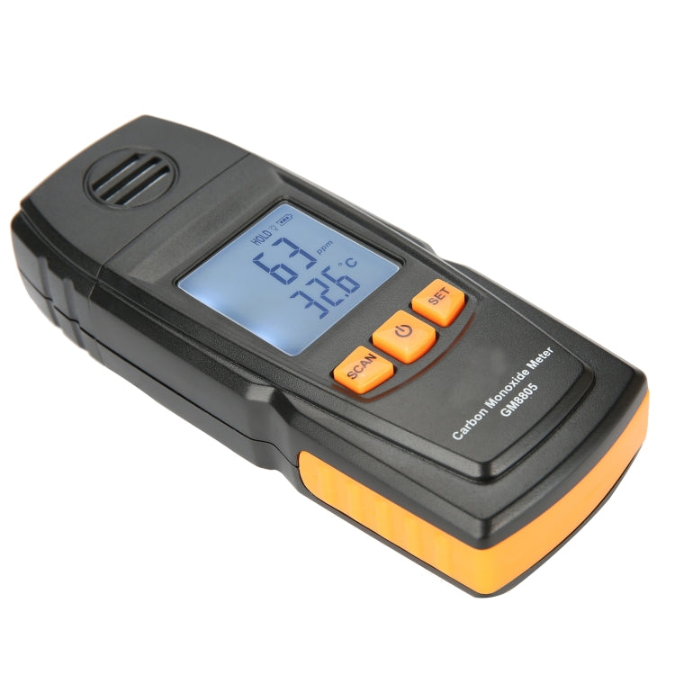 GM8805 Portable Digital Carbon Monoxide Meter, Battery Not Included