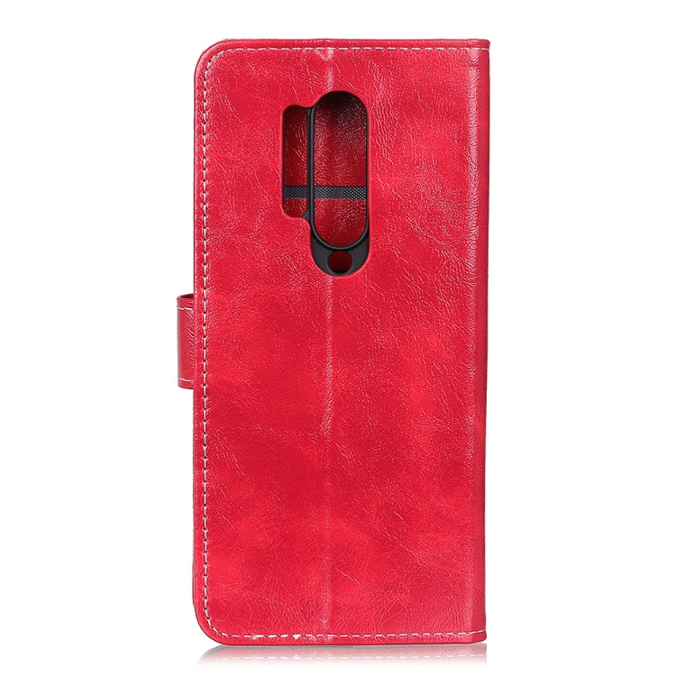 For OnePlus 8 Pro Retro Crazy Horse Texture Horizontal Flip Leather Case with Holder & Card Slots & Photo Frame & Wallet