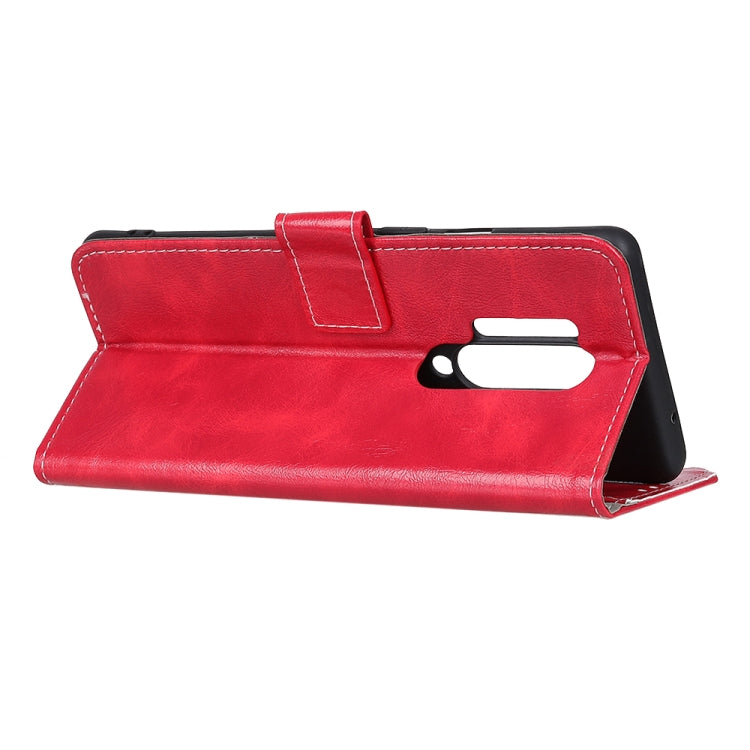 For OnePlus 8 Pro Retro Crazy Horse Texture Horizontal Flip Leather Case with Holder & Card Slots & Photo Frame & Wallet