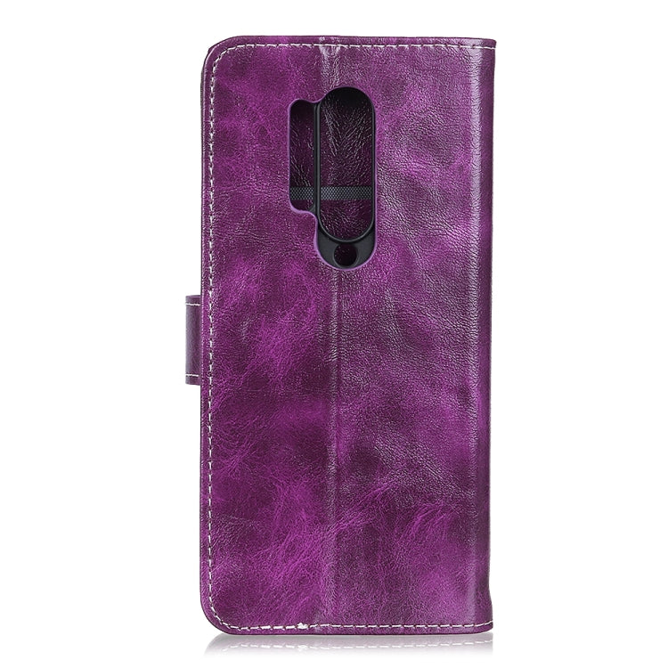 For OnePlus 8 Pro Retro Crazy Horse Texture Horizontal Flip Leather Case with Holder & Card Slots & Photo Frame & Wallet