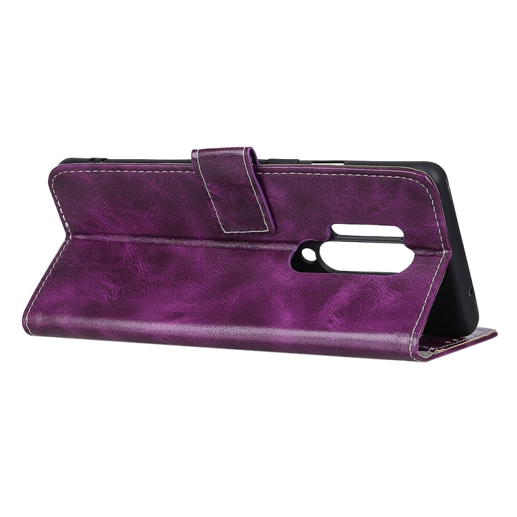 For OnePlus 8 Pro Retro Crazy Horse Texture Horizontal Flip Leather Case with Holder & Card Slots & Photo Frame & Wallet