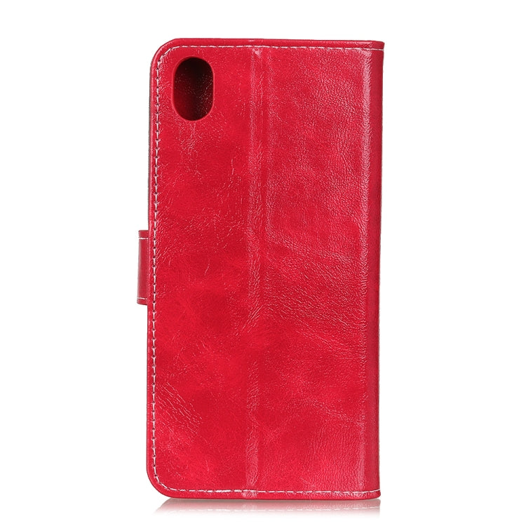 For Alcatel 1B 2020 /Alcatel 1A 2020 Retro Crazy Horse Texture Horizontal Flip Leather Case with Holder & Card Slots & Photo Frame & Wallet