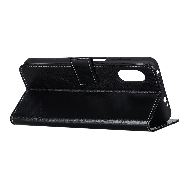 For Galaxy XCover Pro Retro Crazy Horse Texture Horizontal Flip Leather Case with Holder & Card Slots & Photo Frame & Wallet