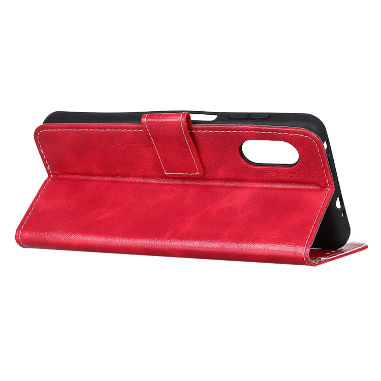 For Galaxy XCover Pro Retro Crazy Horse Texture Horizontal Flip Leather Case with Holder & Card Slots & Photo Frame & Wallet