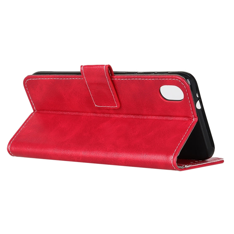 For ZTE Blade A3 2020 Retro Crazy Horse Texture Horizontal Flip Leather Case with Holder & Card Slots & Photo Frame & Wallet
