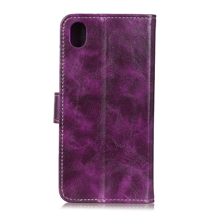 For ZTE Blade A3 2020 Retro Crazy Horse Texture Horizontal Flip Leather Case with Holder & Card Slots & Photo Frame & Wallet