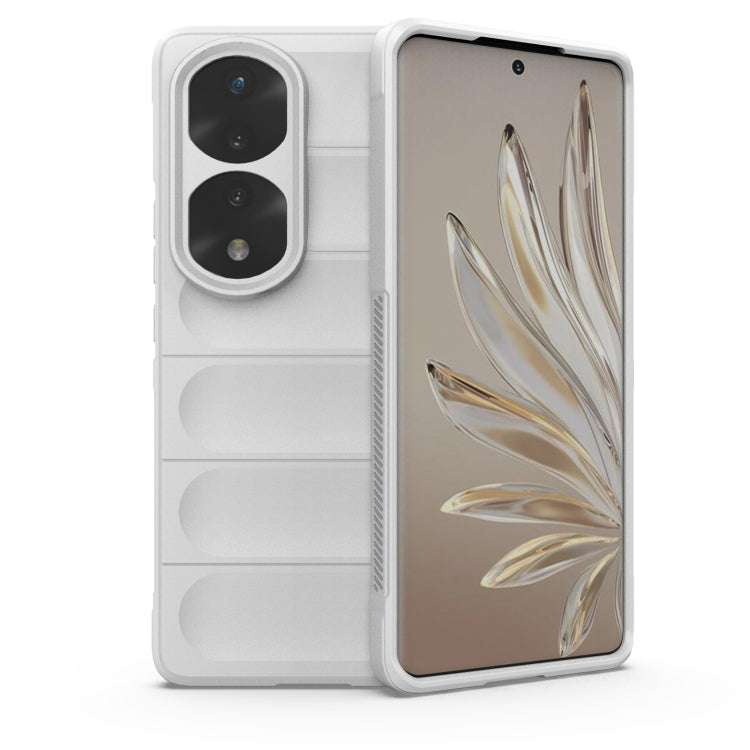 For Honor 70 Pro 5G Magic Shield TPU + Flannel Phone Case