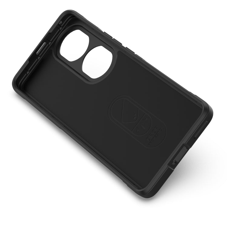 For Honor 70 Pro 5G Magic Shield TPU + Flannel Phone Case