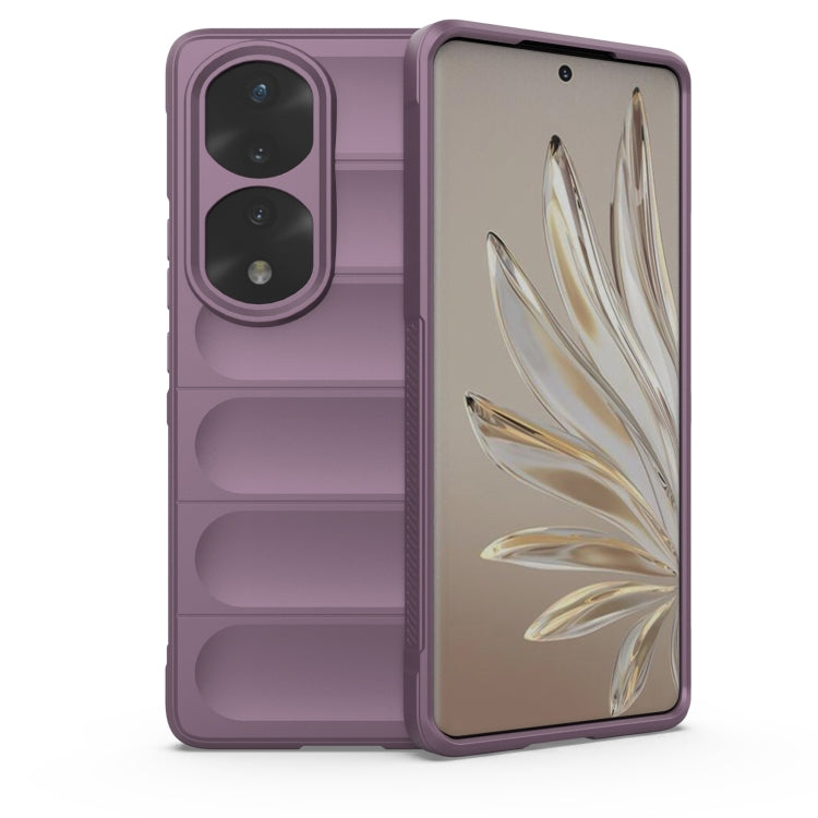 For Honor 70 Pro 5G Magic Shield TPU + Flannel Phone Case
