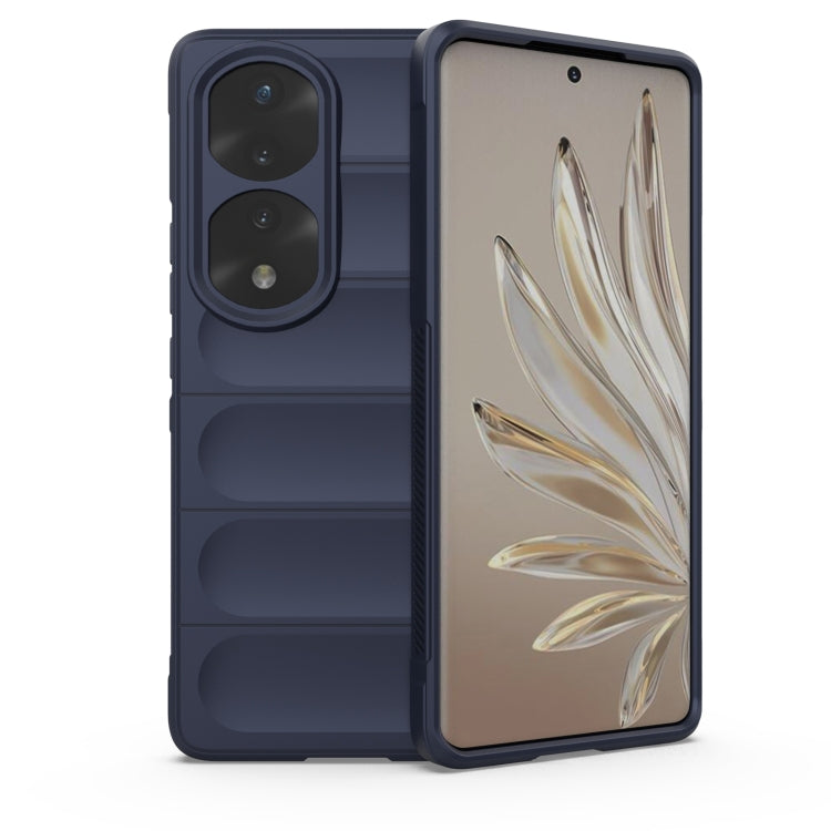 For Honor 70 Pro 5G Magic Shield TPU + Flannel Phone Case