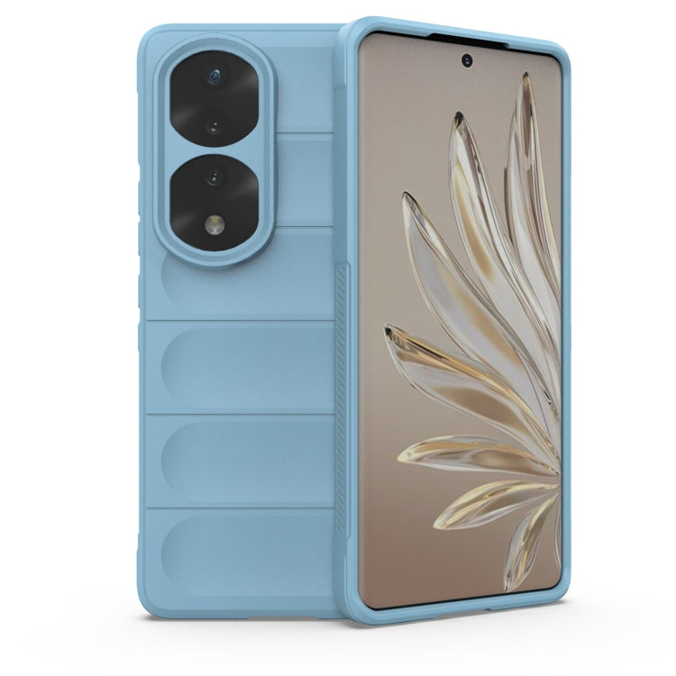 For Honor 70 Pro 5G Magic Shield TPU + Flannel Phone Case