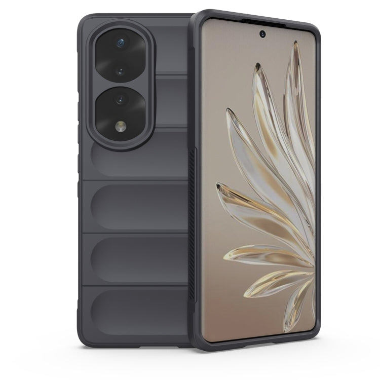 For Honor 70 Pro 5G Magic Shield TPU + Flannel Phone Case