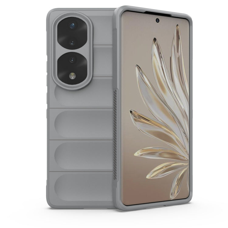 For Honor 70 Pro 5G Magic Shield TPU + Flannel Phone Case