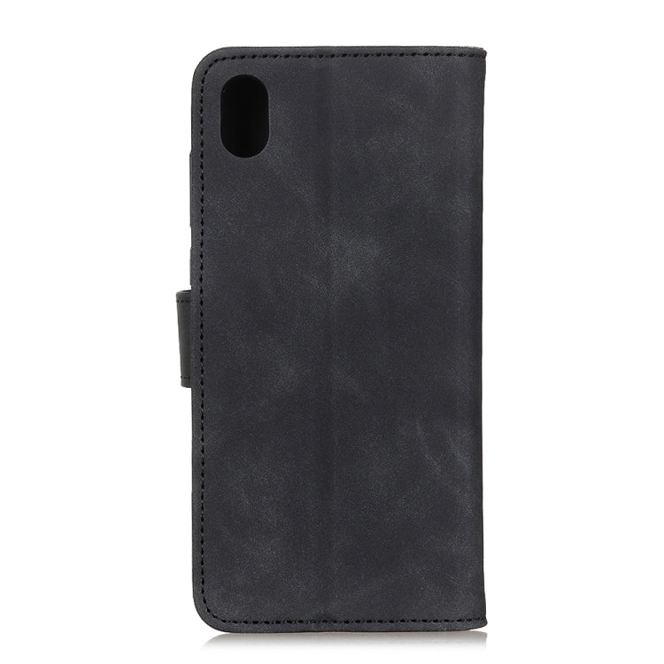For Alcatel 1B 2020 /Alcatel 1A 2020 Retro Texture PU + TPU Horizontal Flip Leather Case with Holder & Card Slots & Wallet
