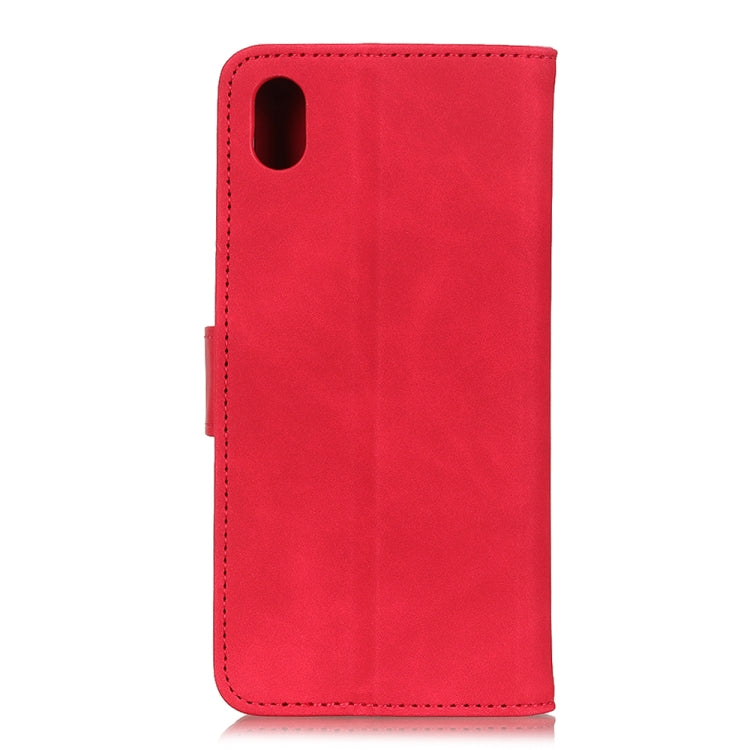 For Alcatel 1B 2020 /Alcatel 1A 2020 Retro Texture PU + TPU Horizontal Flip Leather Case with Holder & Card Slots & Wallet