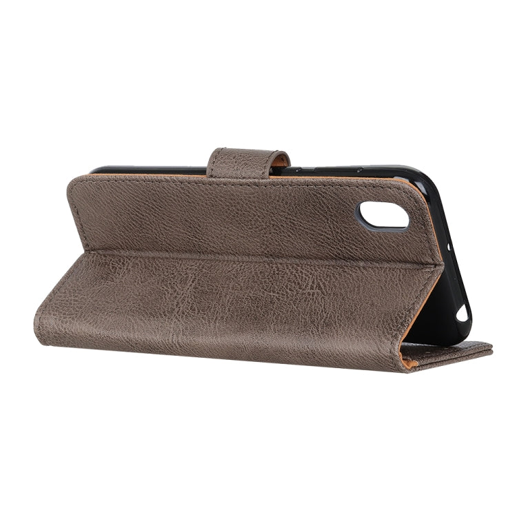 For Alcatel 1B 2020 /Alcatel 1A 2020 Cowhide Texture PU + TPU Horizontal Flip Leather Case with Holder & Card Slots & Wallet