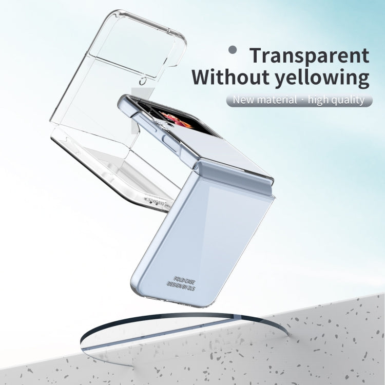 For Samsung Galaxy Z Flip4 Electroplating Transparent Phone Case