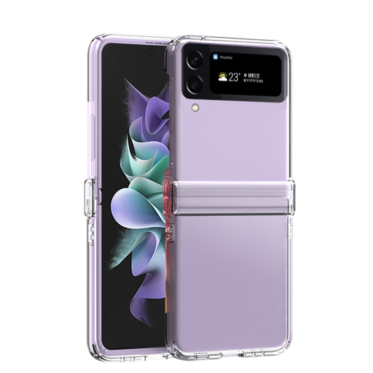 For Samsung Galaxy Z Flip4 Macaron Three-piece Set Phone Case