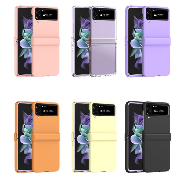For Samsung Galaxy Z Flip4 Macaron Three-piece Set Phone Case