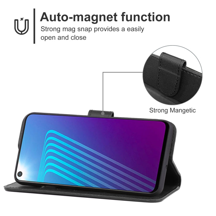 For Infinix Note 7 Lite Leather Phone Case